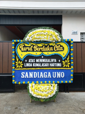 Papan Bunga Duka di Palopat Maria